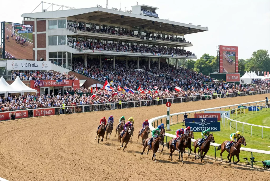 Maiores corridas de cavalos do mundo com calendário global